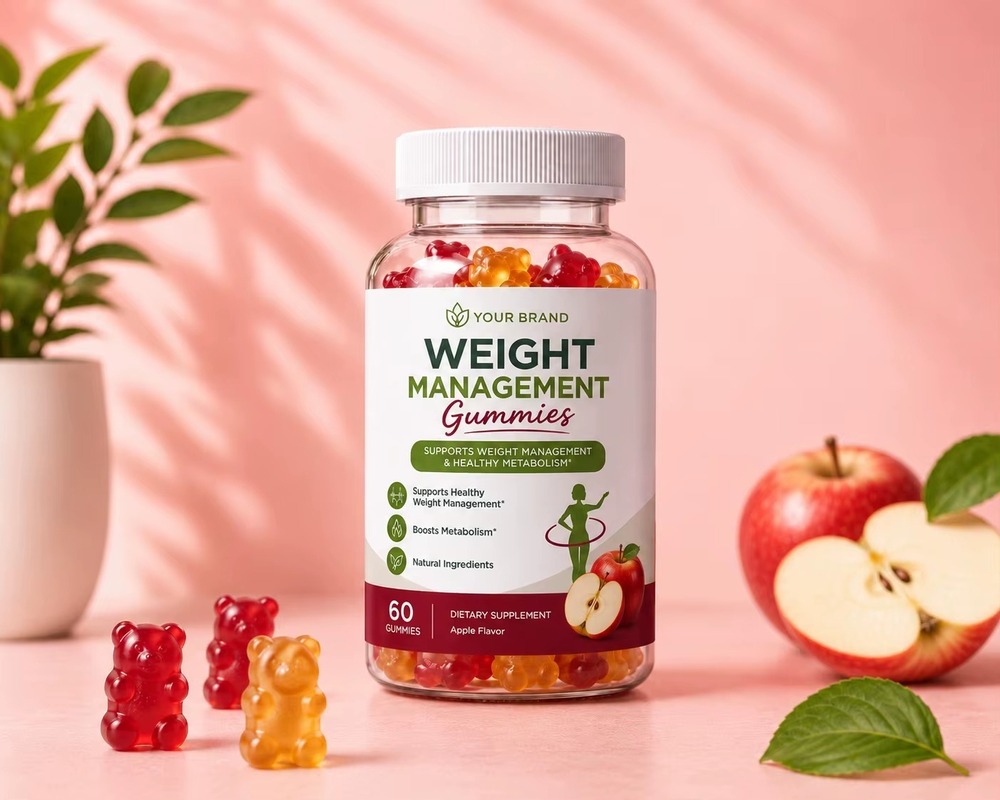 Apple Cider Vinegar Gummies for Weight Management Support