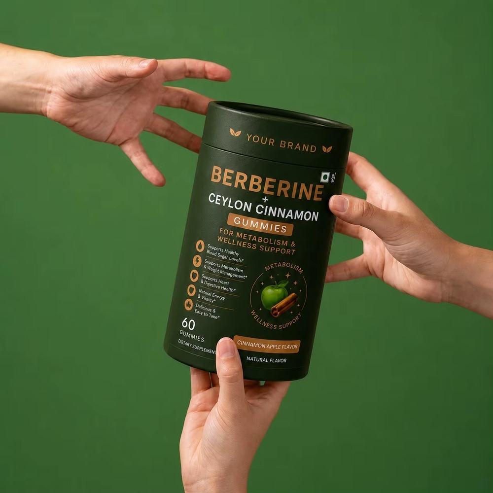 Berberine + Ceylon Cinnamon Gummies for Metabolism & Wellness Support