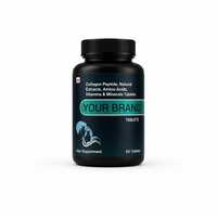 Hair Growth Supplement Tablets With Collagen Peptides, Biotin & Amino Acids - Best Before: 24 Months From Manufacturing