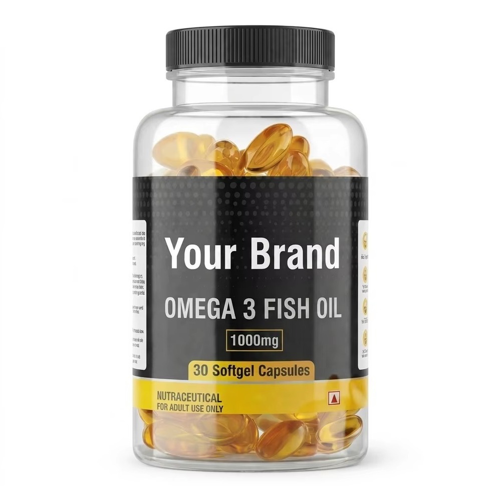 Omega - 3 Fish Oil Softgel Capsule