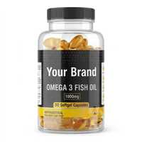 Omega - 3 Fish Oil Softgel Capsule - Best Before: 24 Months From Manufacture
