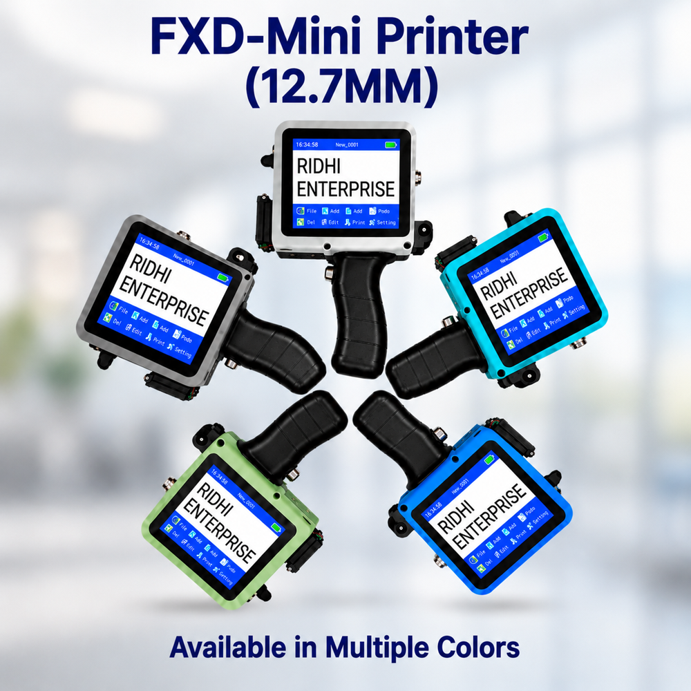Ridhi Mini Printer Thermal batch coding machine