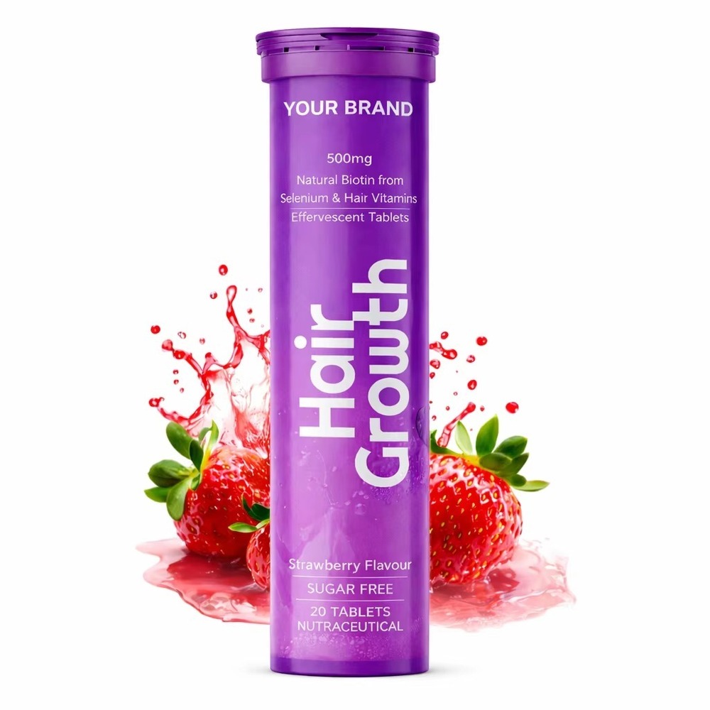 Biotin & Hair Vitamins Effervescent Tablets