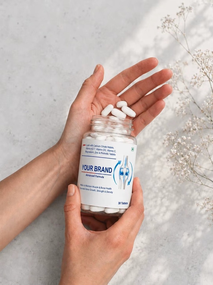 Calcium Citrate Malate + Vitamin D3 K2 Tablets