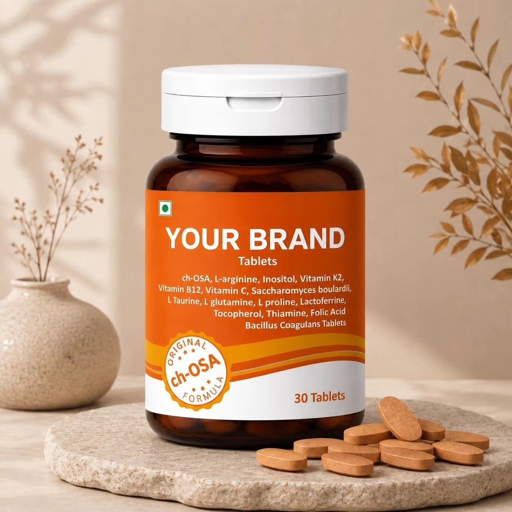 Ch-OSA Collagen Booster Tablets with Biotin, Vitamin K2 & Probiotics