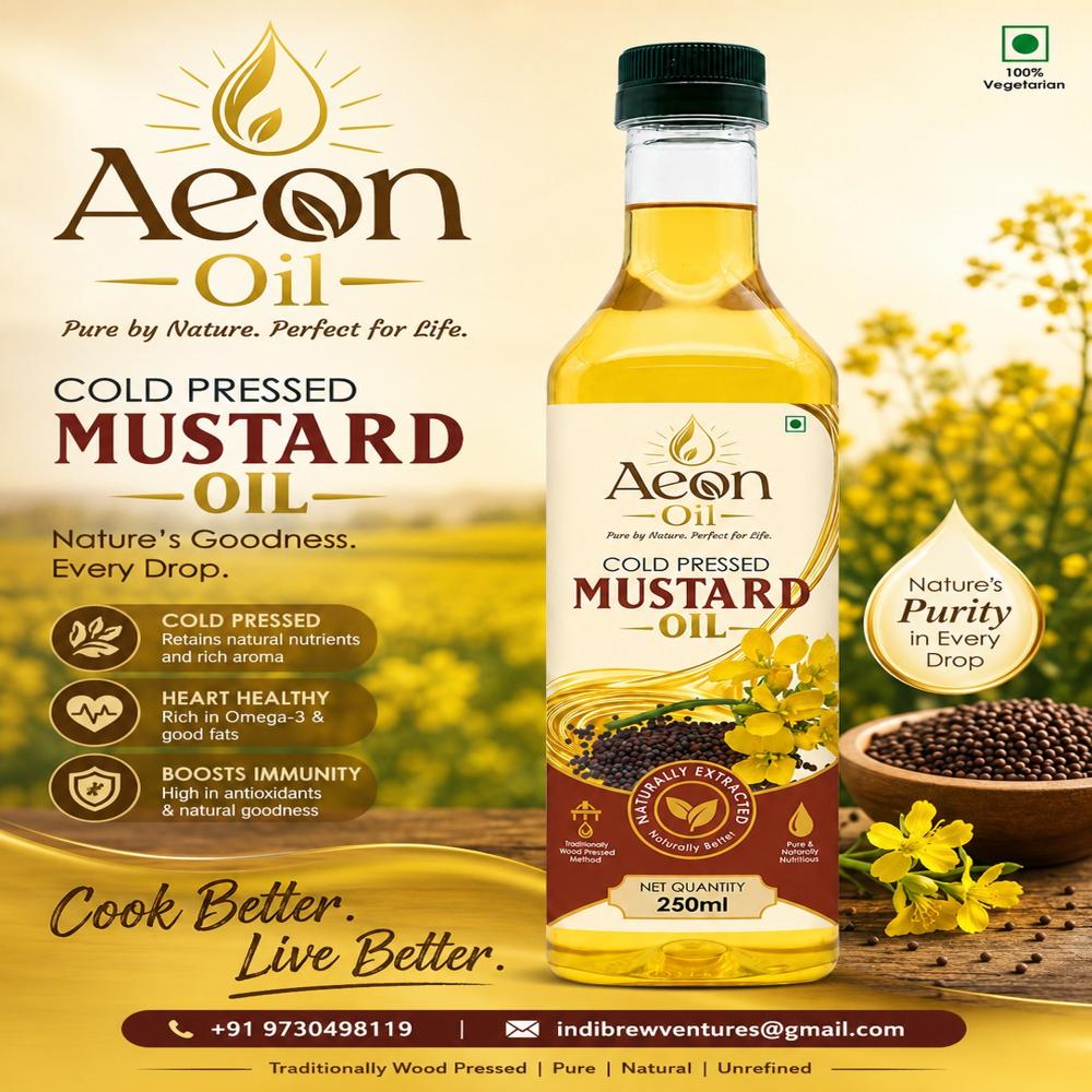 Cold Pressed Mustard Oil 1000 ML