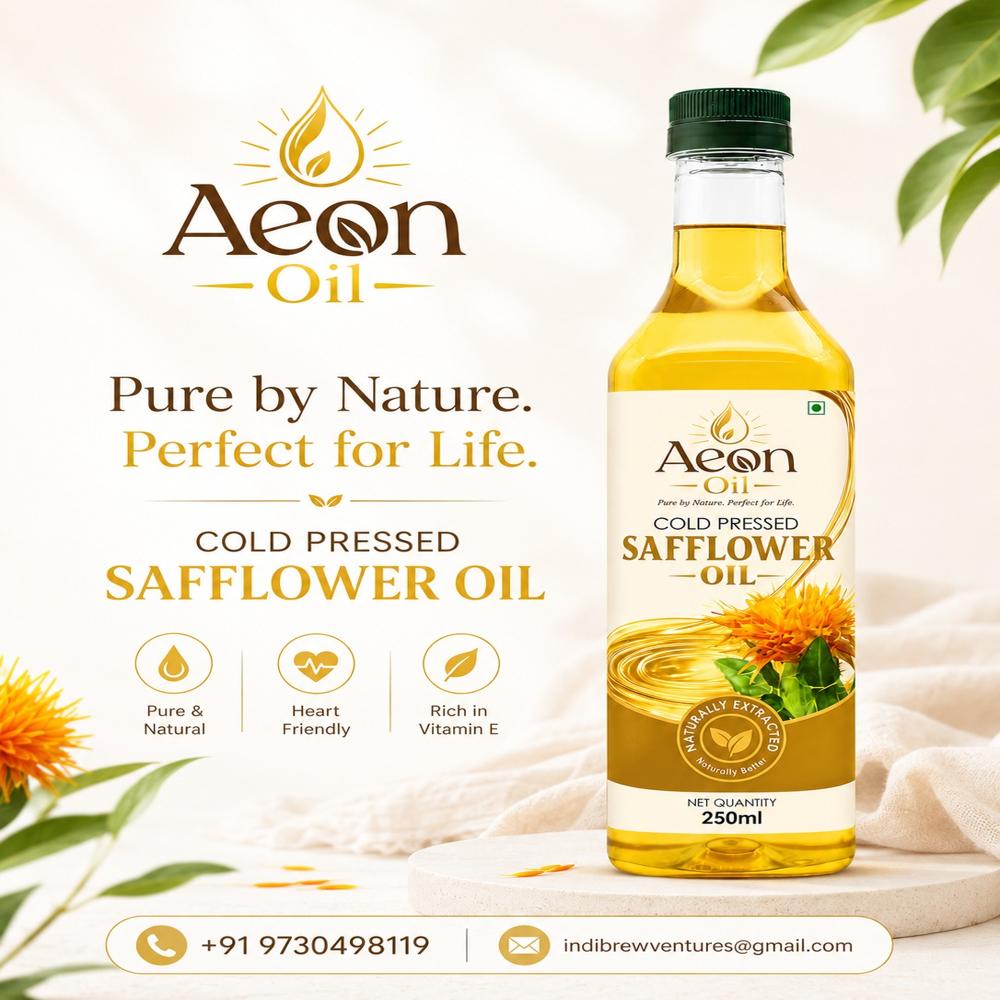 Cold Pressed Safflower Oil 250 ML