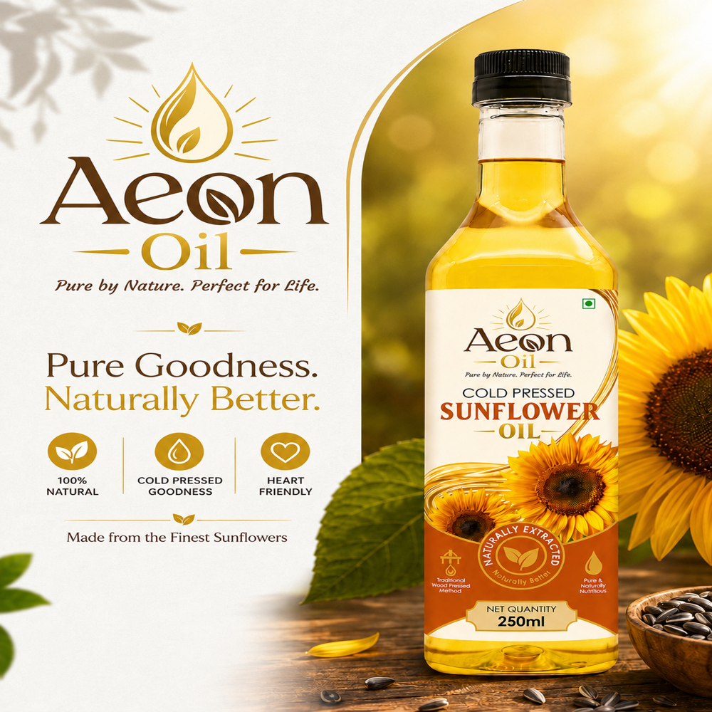 Cold Pressed Sunflower Oil 500 ML