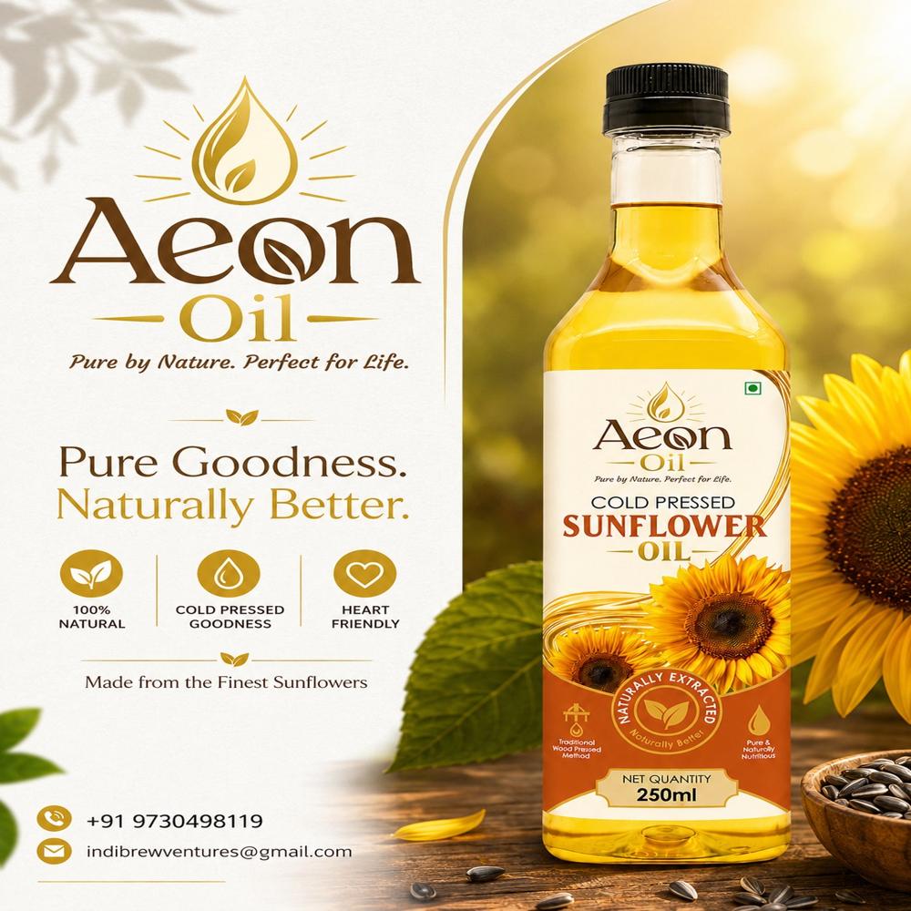 Cold Pressed Sunflower Oil 250 ML