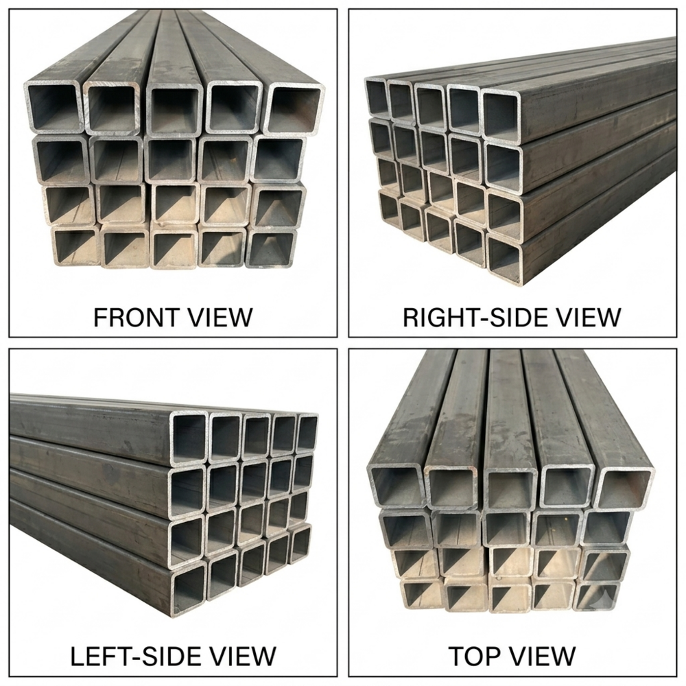 5 Mm Ms Pipe - Length: 9 Meter (M)