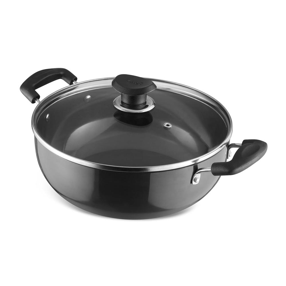 Black Pearl Plus Hard Anodised Deep Kadhai