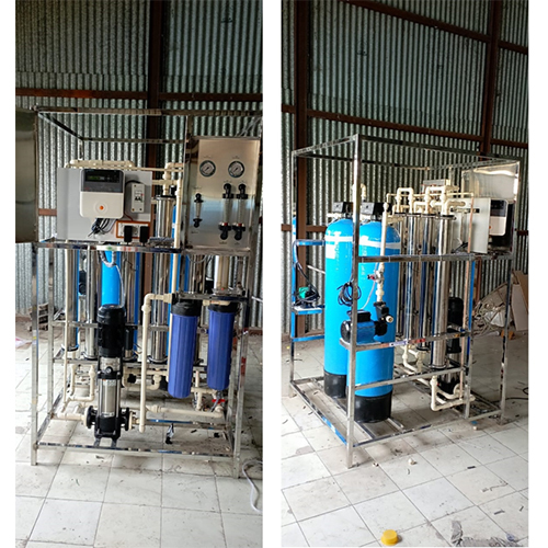 Automatic ROUFUV (Reverse Osmosis + Ultrafiltration + Ultraviolet System) 1000 LPH Plant