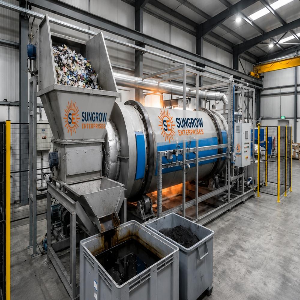 Pyrolysis Machine - Automatic Grade: Automatic