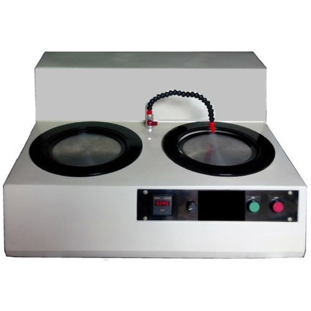 Double Disc Polishing Machine - Color: Blue