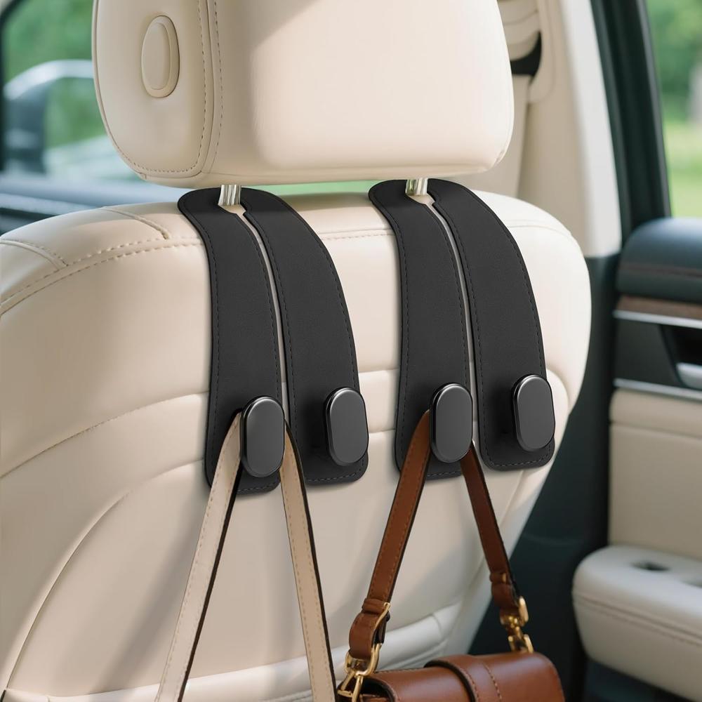 Leather Car Seat Headrest Hook