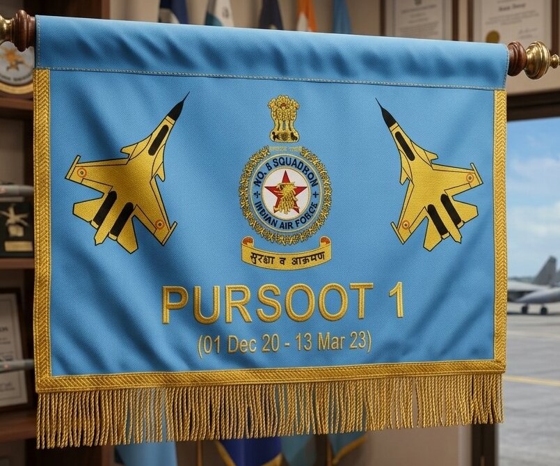 AIR FORCE NO.8 SQUADRON FLAG