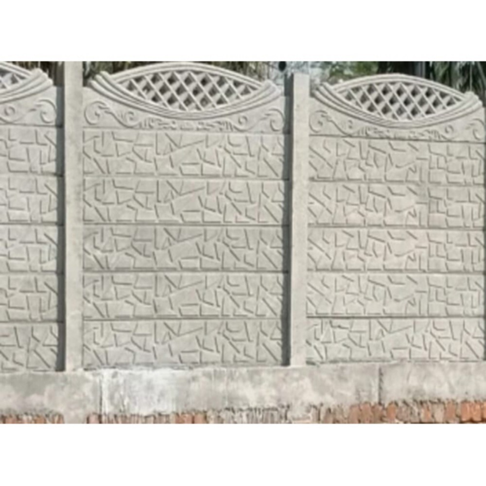 Rcc Precast Boundary Wall - Customized Size, Waterproof Concrete & Cement | Coated For Maximum Moisture Protection, Easy Installation
