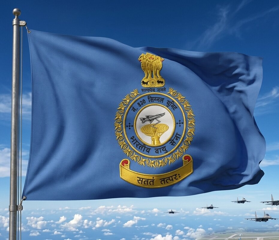 AIR FORCE NO.820 SIGNAL UNIT FLAG