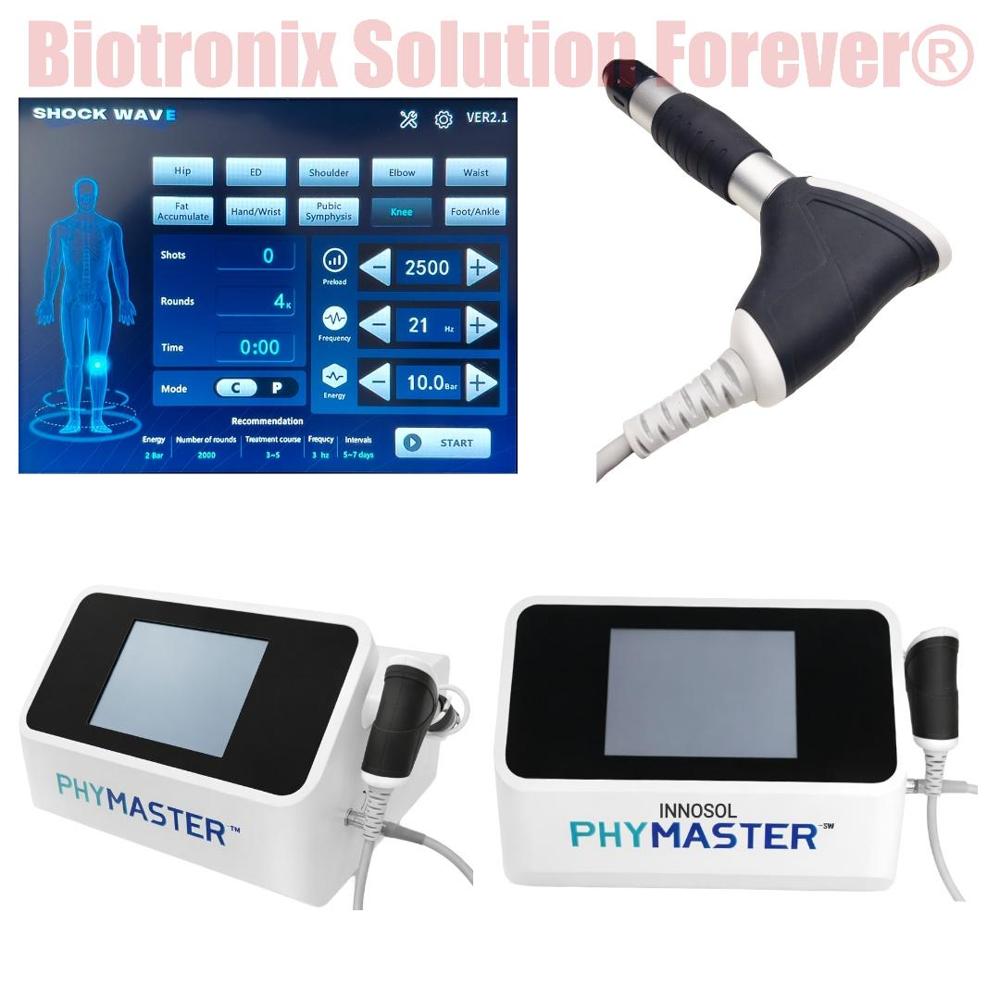 Hospital Grade PHYMASTER Shockwave Machine for Pain Relief