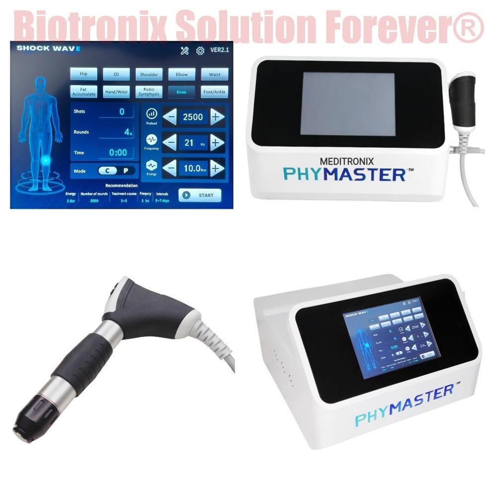 Hospital Grade PHYMASTER Shockwave Machine for Pain Relief