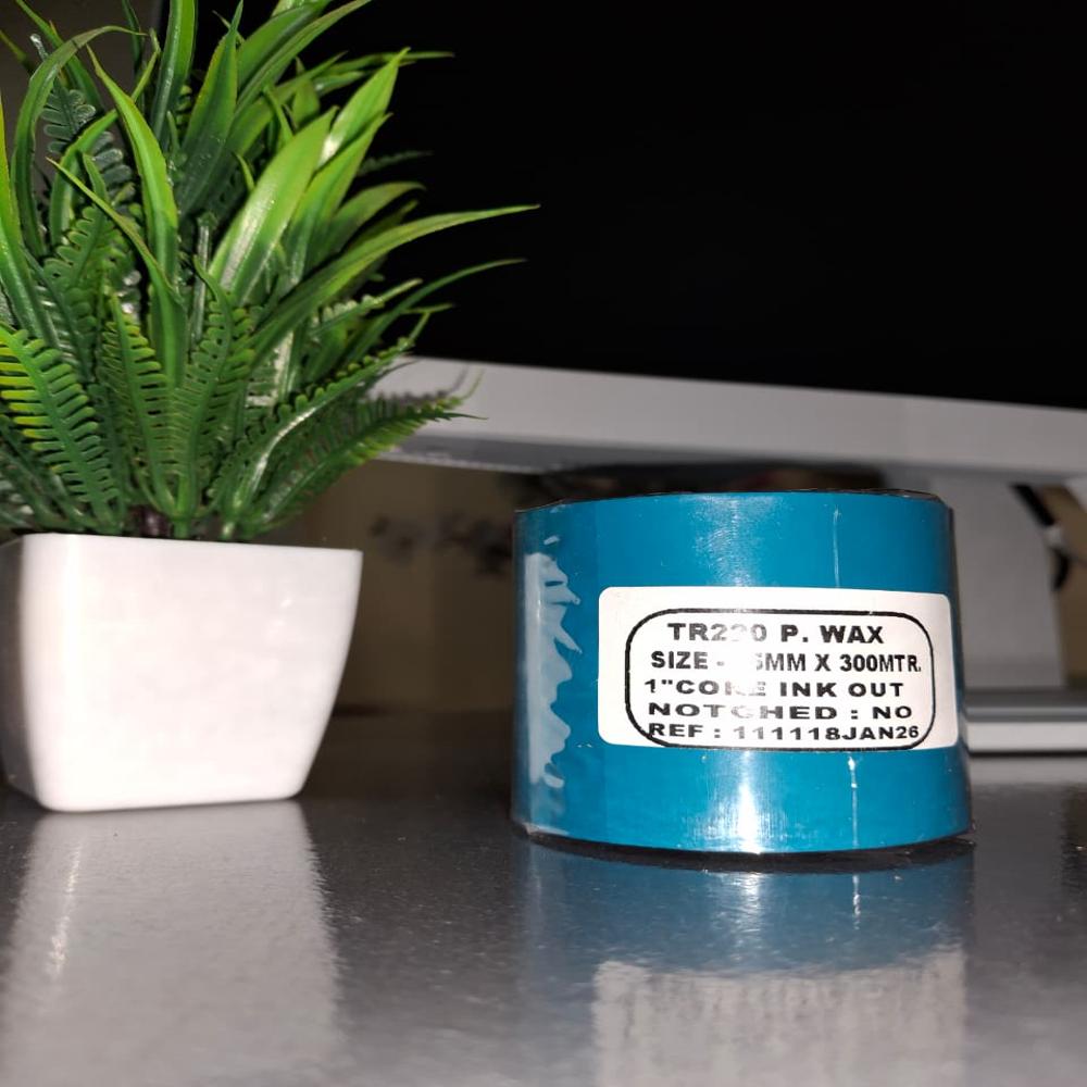 Premium Wax Thermal Transfer Ribbon Sharp Print Quality