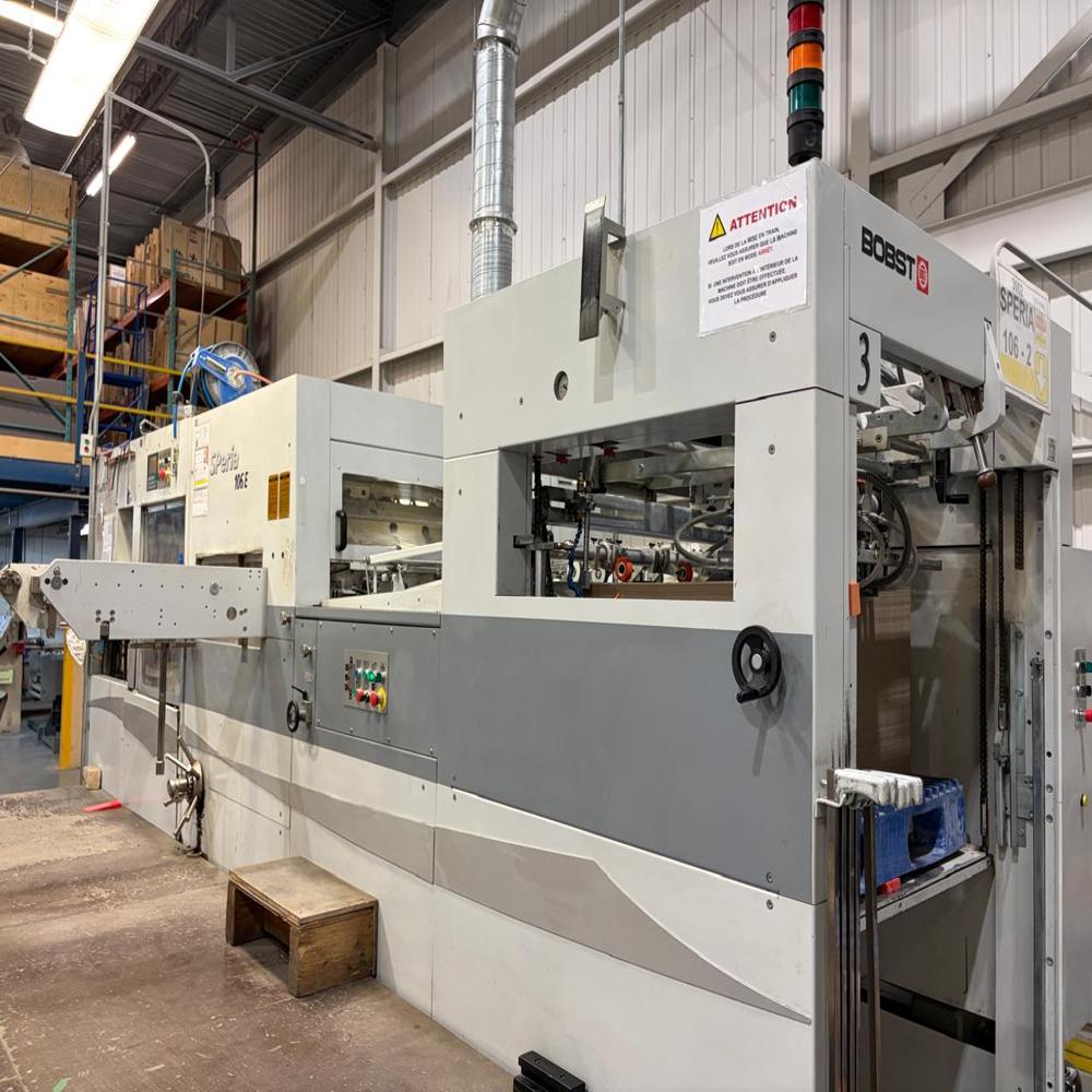 2007 Bobst Speria 106 E Automatic Die Cutting Machine