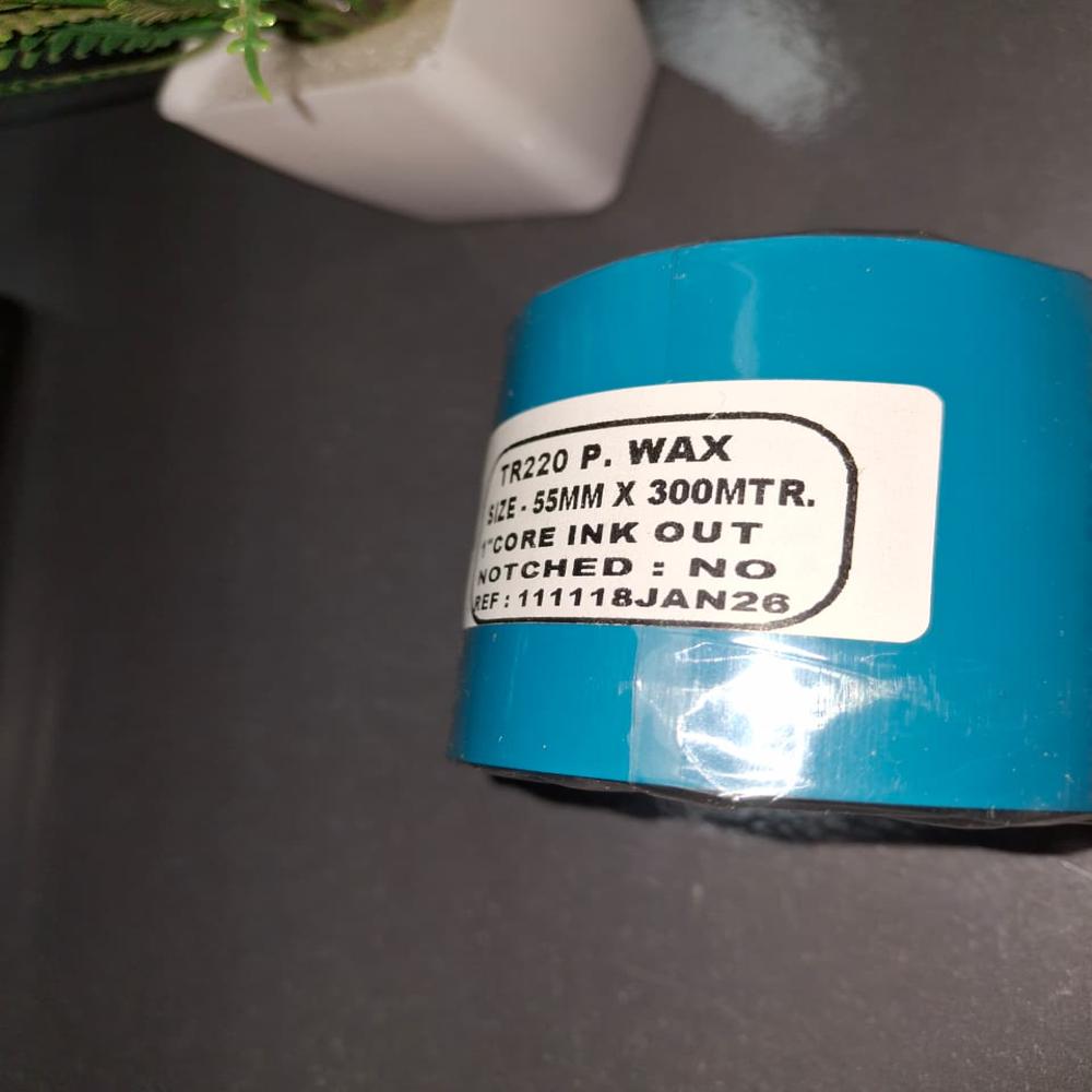 Premium Wax Thermal Transfer Ribbon Sharp Print Quality