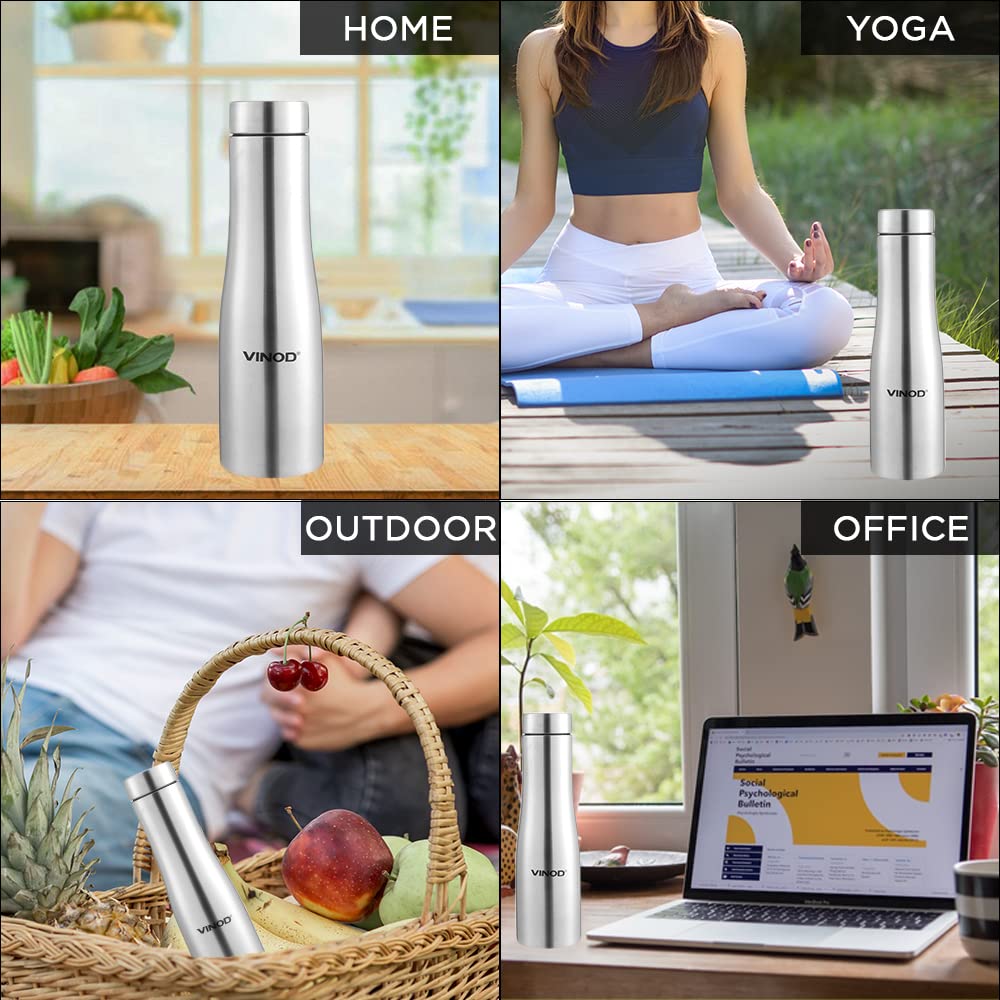 Vinod ICY Stainless Steel Water Bottle - 750 ml
