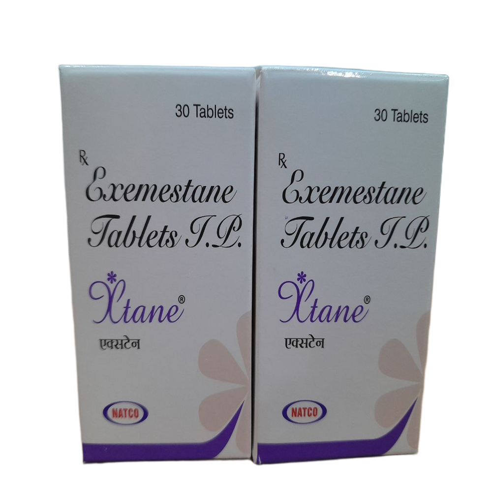 Xtane 25mg - Exemestane Tablets - Origin: India