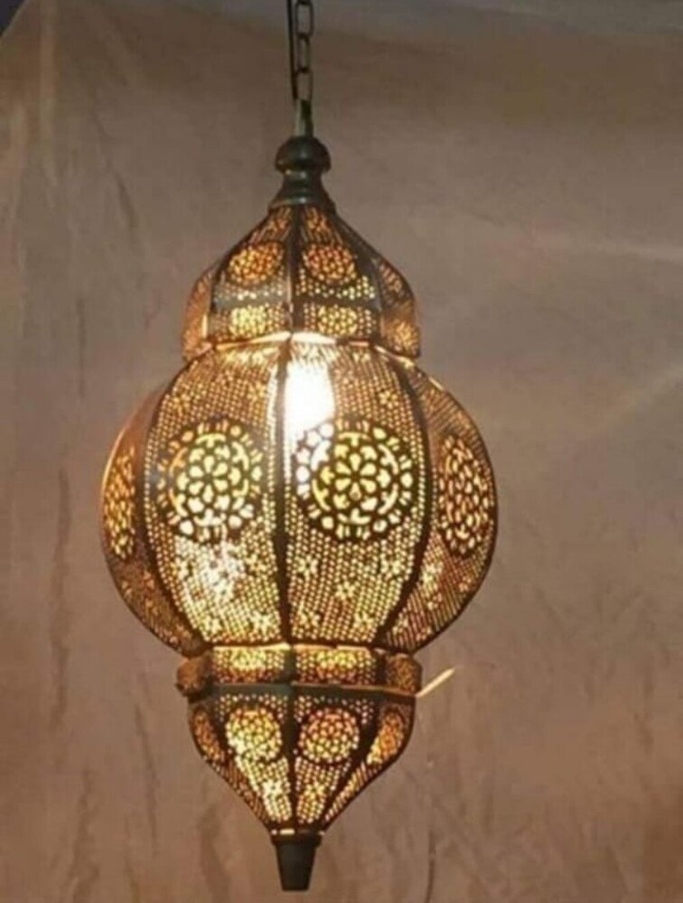 Hanging Lamp - Color: Bronze/Antique Gold