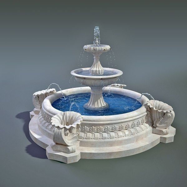 Marble stone fountain 6Feet
