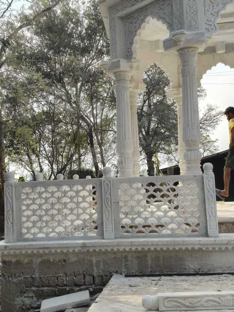 Makrana marble outdoor chhatri