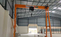 Industrial Single Girder Gantry And Goliath Crane - High Strength Steel, 10 Ton Capacity, 25m Span | Modular Bolted Structure, Motorized Travel, Corrosion Resistant Coating