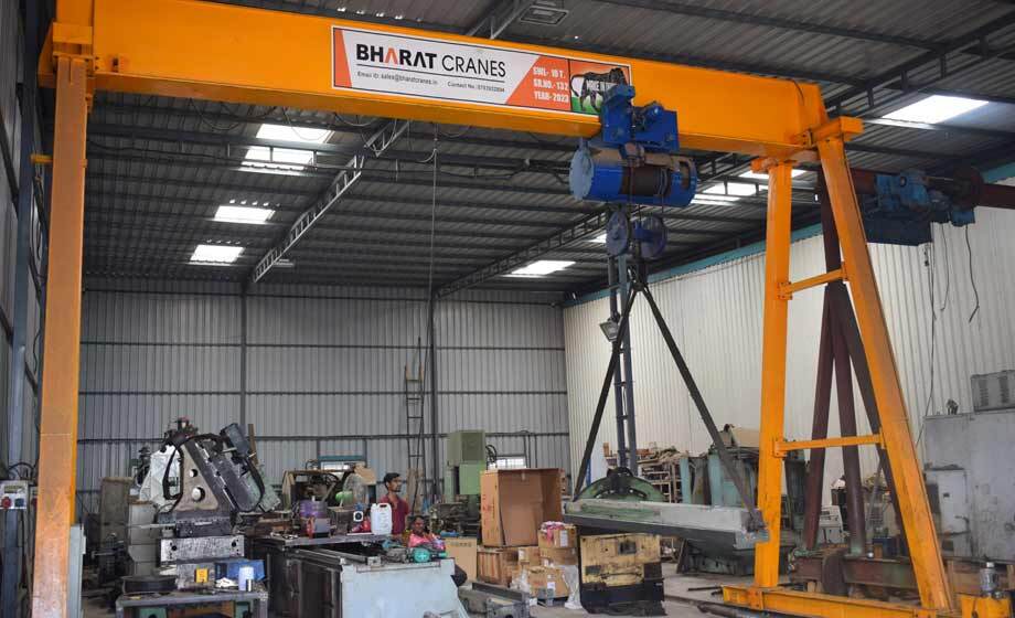 Industrial Single Girder Gantry and Goliath Crane