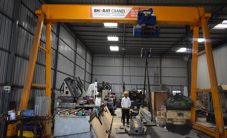 Industrial Single Girder Gantry and Goliath Crane