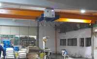 Industrial Underslung Crane - Is 2062 Steel, Yellow/orange, Wire Rope Hoist, Electromagnetic Brake, Ip54/ip55 Protection