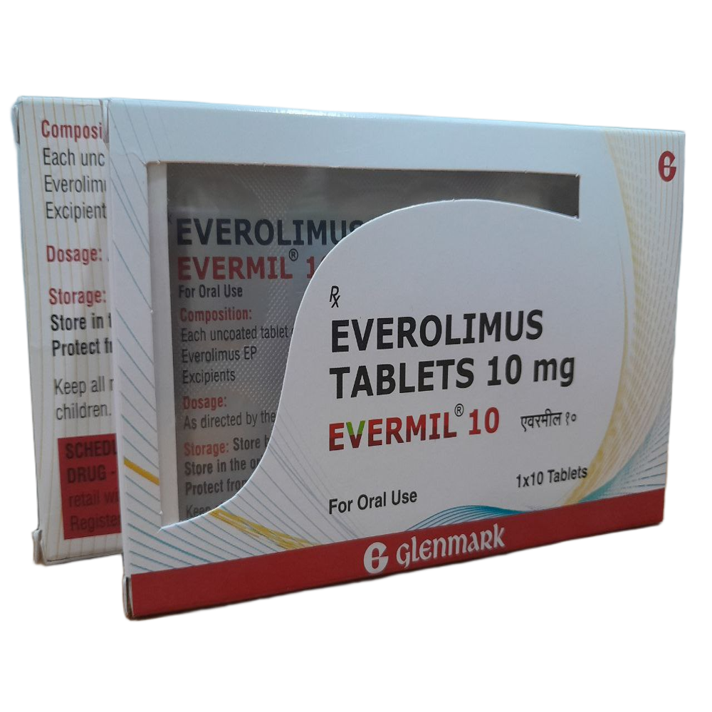 Evermil 10mg - Everolimus Tablets
