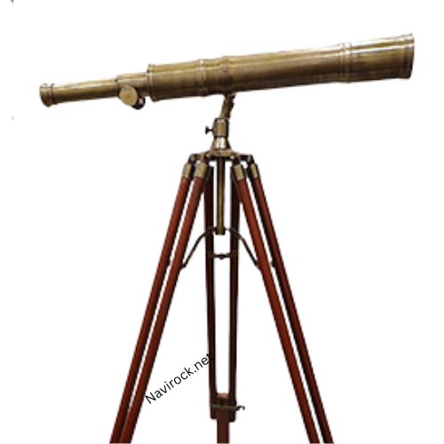 Vintage Nautical Article Antique Marine Telescope Single Barrel