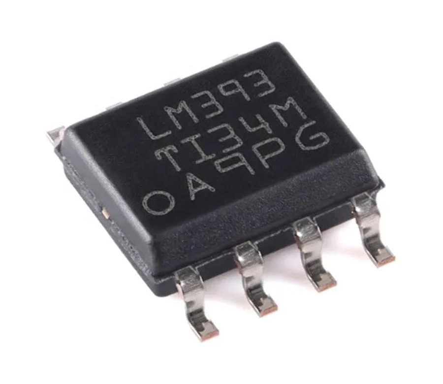 Lm393 Dual Voltage Comparator Ic - Color: Black