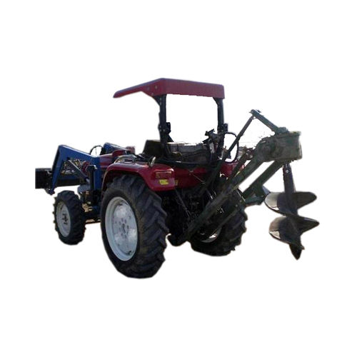 Tractor Verma - Heavy Duty Steel & Alloy, 3500x1650x2150 mm, Red with Black | Helical Replaceable Auger, Hydraulic Lifting, Operator Safety Guard