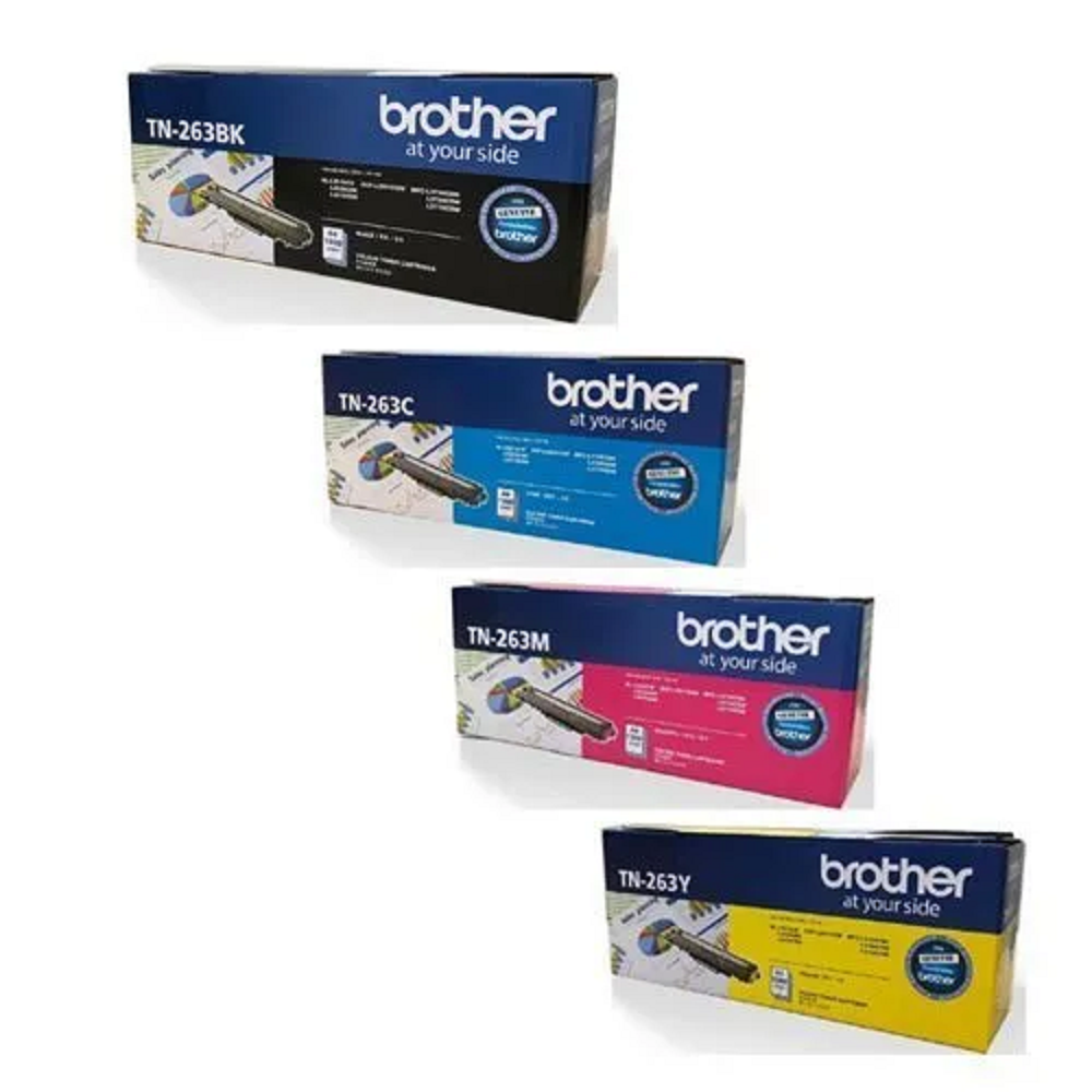 Brother TN 263 Toner Cartridge Pack Of 4