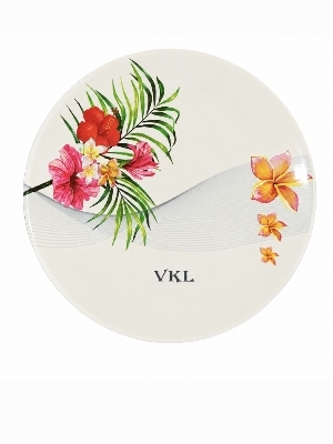 Fiber Catering Plate Manufacturing - Color: White