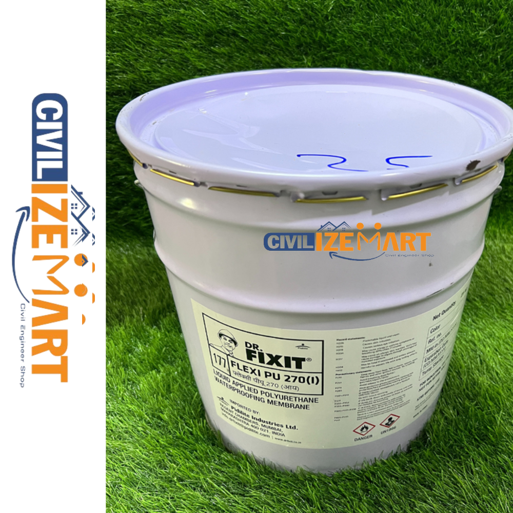 Pu 270 Polyurethane Waterproof Coating - Application: Roofs
