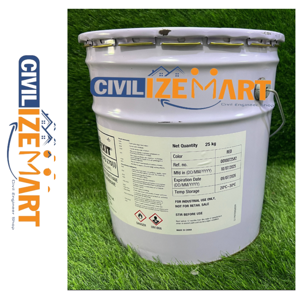 Pu 270 Polyurethane Waterproof Coating - Application: Roofs
