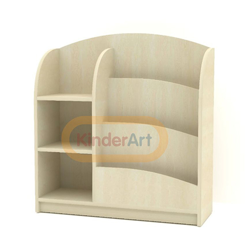 Preschool Wooden Bookshelf
