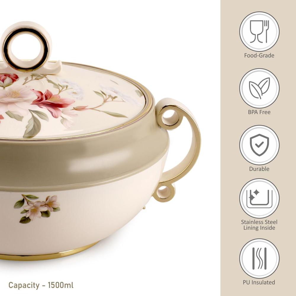 Steel Casserole 2000 ML