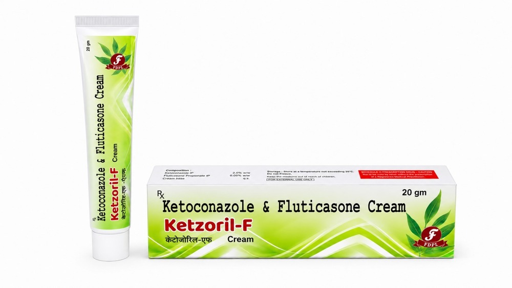20 Gm Ketoconazole And Fluticasone Cream - Brand Name: Ketzoril-F