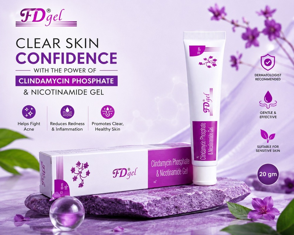 Clindamycin Phosphate And Nicotinamide Gel
