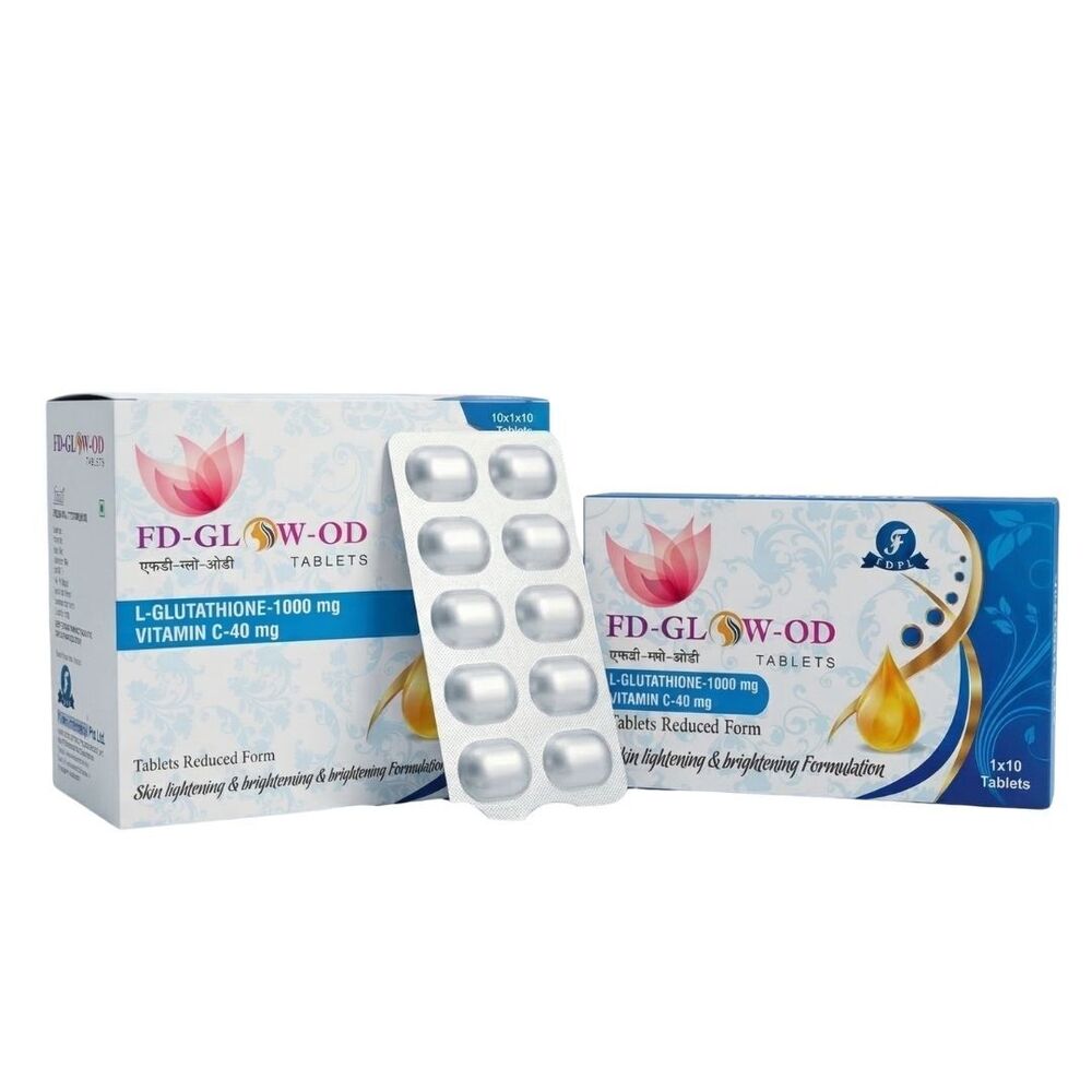 L-Glutatione And Vitamin C Tablets - Ingredients: L-Glutathione