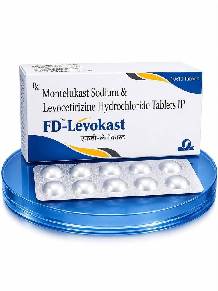 Montelukast Sodium And Levocetirizine Hydrochloride Tablets